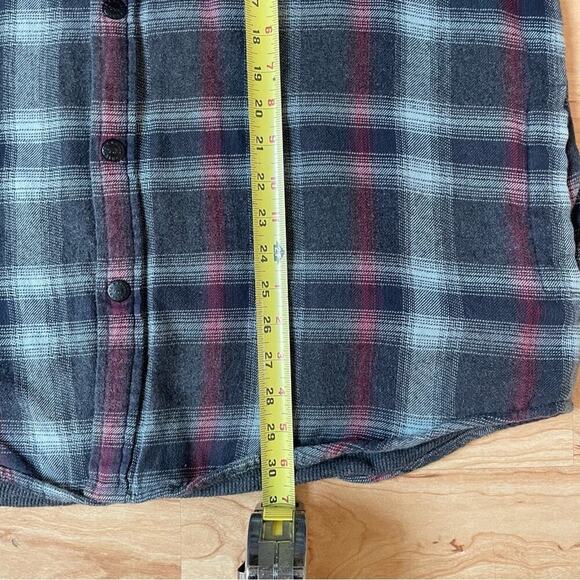 |Dakota Grizzly| Thermal Lined Plaid Flannel Longsleeved Snap Mens XXL Workwear - Picture 7 of 9